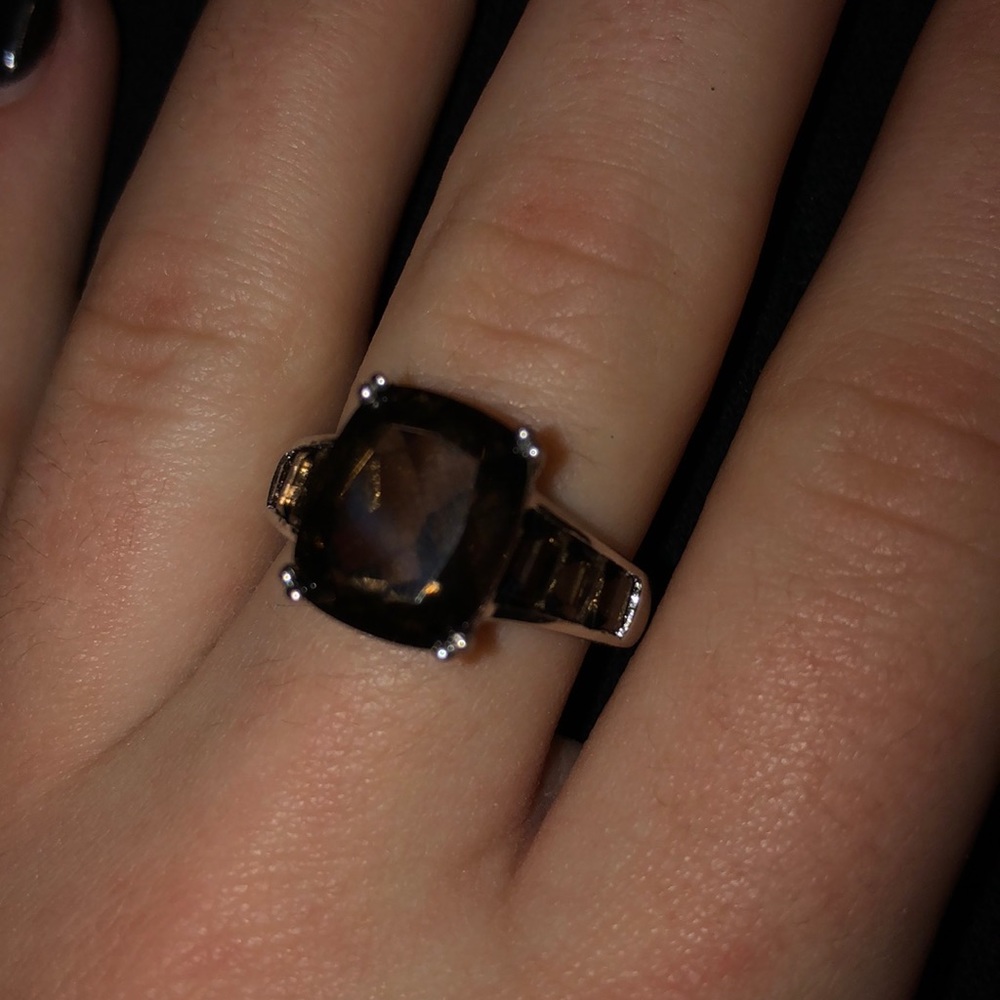 JTV Chocolate Diamond Ring (NEW) + Free Gift!